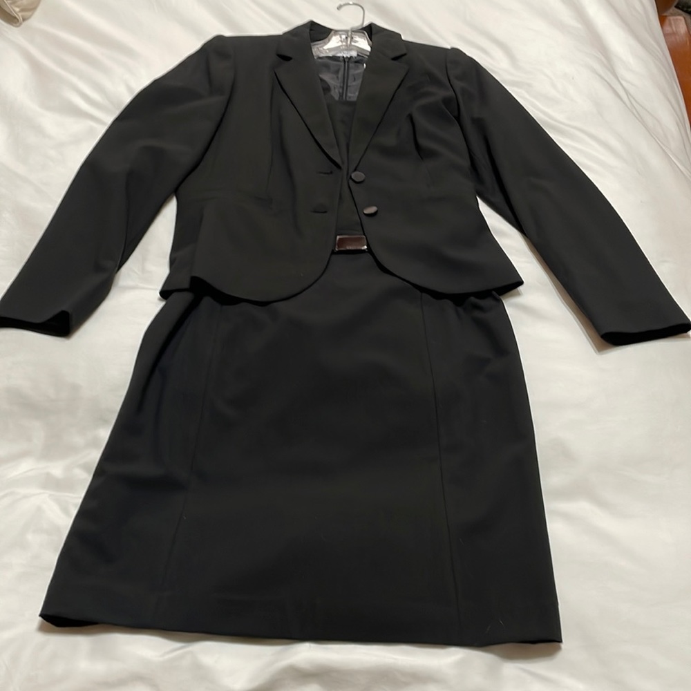 Black Calvin Klein Dress Suit size 8